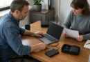Majitel malé firmy kontroluje externí zálohu a obnovu dat na notebooku